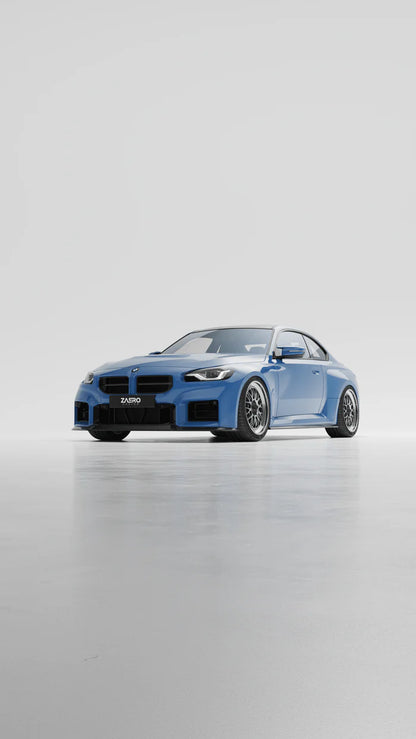 BMW M2 G87 EVO-S Gloss Black Side Skirts by ZAERO (2023+)