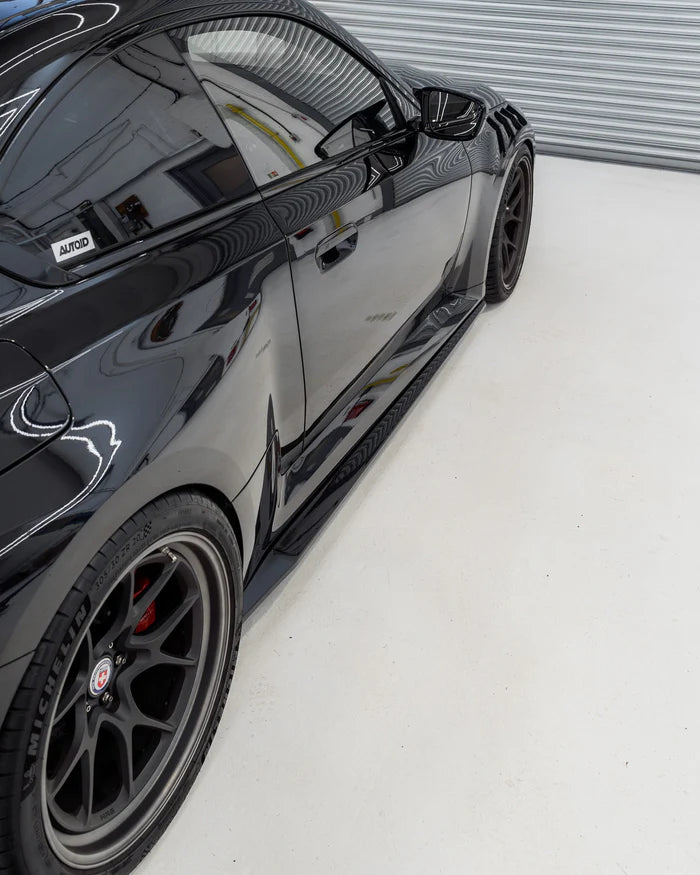 BMW M2 G87 EVO-S Gloss Black Side Skirts by ZAERO (2023+)