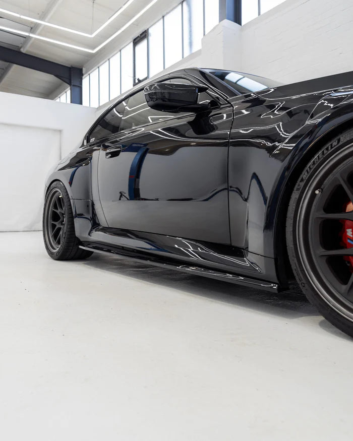 BMW M2 G87 EVO-S Gloss Black Side Skirts by ZAERO (2023+)