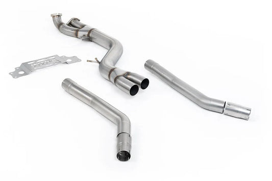 BMW M2 G87 (OPF/GPF) Single Mid Pipe by Milltek Sport (2023+)