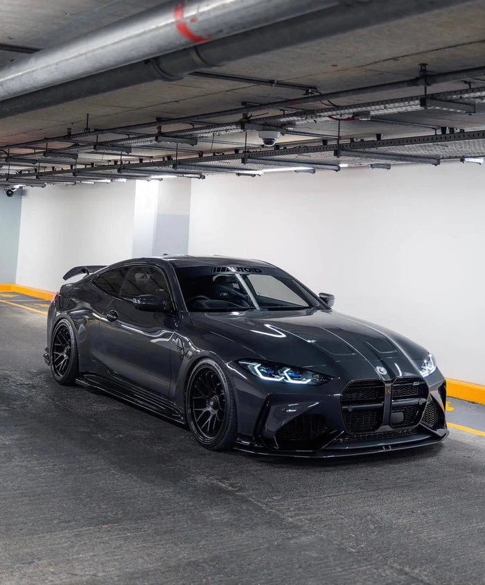 BMW M3 G80 G81 & M4 G82 G83 Dry Carbon Fibre Full Length Side Skirts by Adro (2021+)