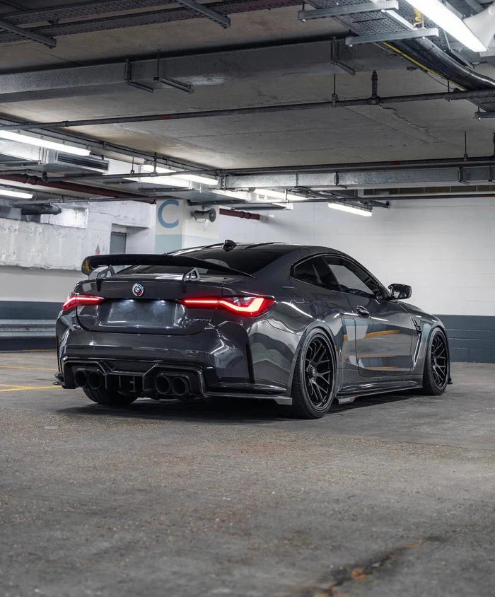 BMW M3 G80 G81 & M4 G82 G83 Dry Carbon Fibre Full Length Side Skirts by Adro (2021+)