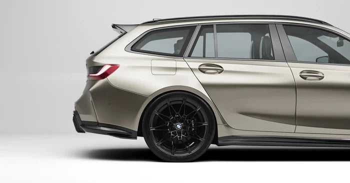 BMW M3 G80 G81 & M4 G82 G83 EVO-S Gloss Black Rear Diffuser by ZAERO (2021+)