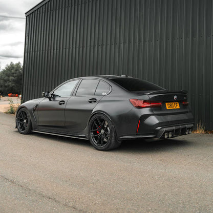 BMW M3 G80 G81 Pre-Preg Carbon Fibre PR-1 Side Skirts by TRE (2020+)