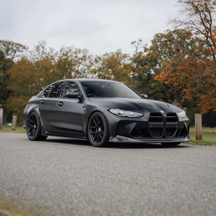 BMW M3 G80 G81 Pre-Preg Carbon Fibre PR-1 Side Skirts by TRE (2020+)