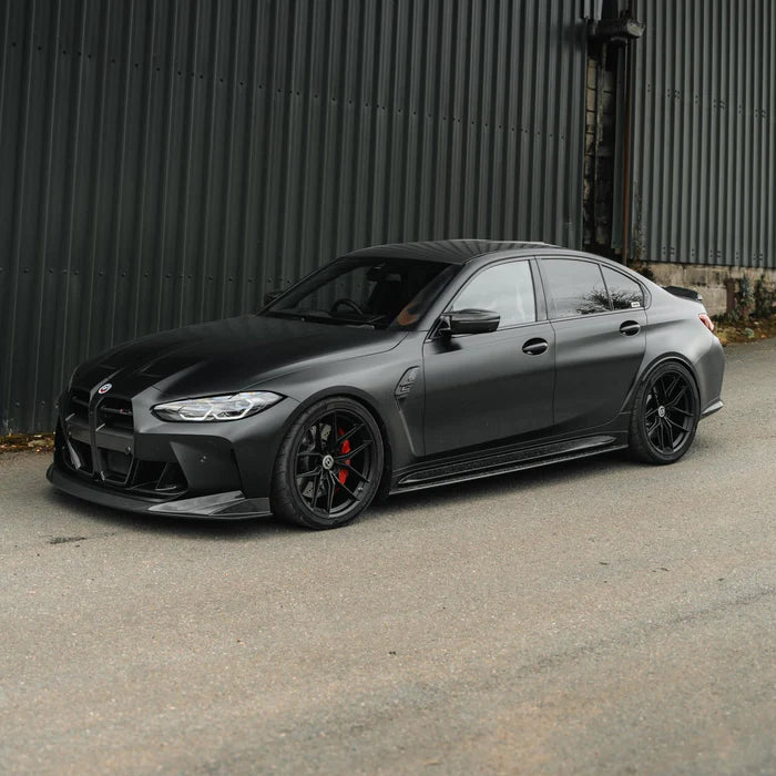 BMW M3 G80 G81 Pre-Preg Carbon Fibre PR-1 Side Skirts by TRE (2020+)