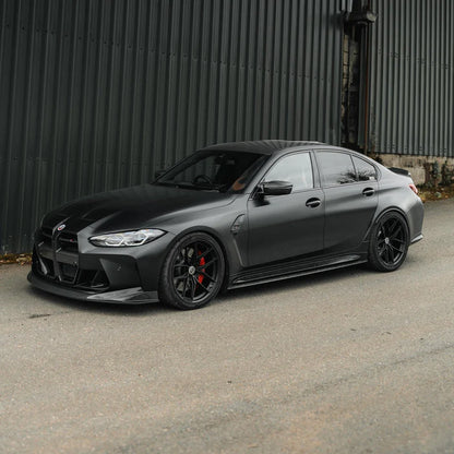 BMW M3 G80 G81 Pre-Preg Carbon Fibre PR-1 Side Skirts by TRE (2020+)