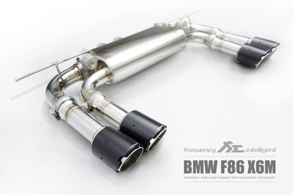 BMW X6M F86/X5M F85  Valvetronic Catback Exhaust