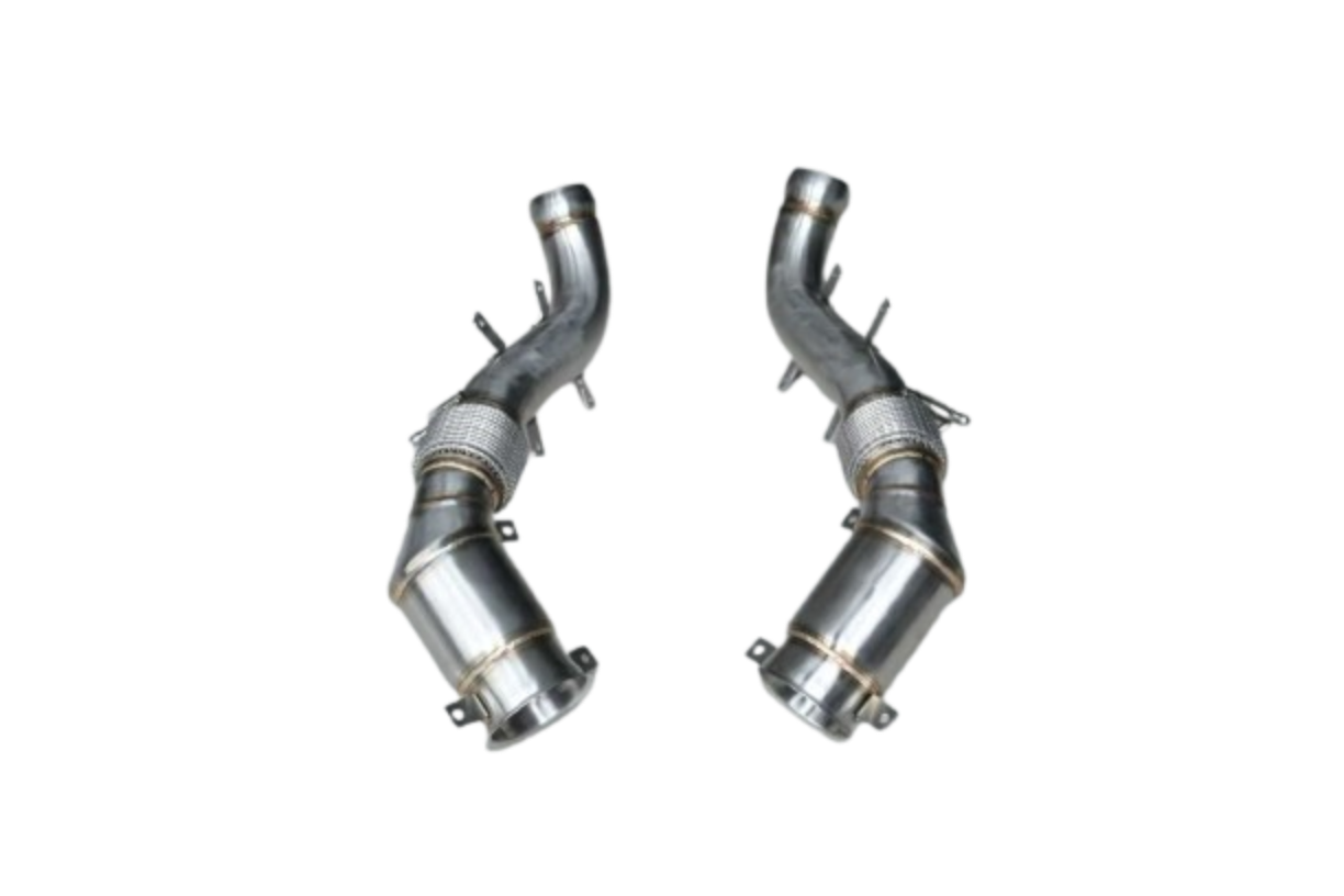 McLaren 650S / MP4-12C Catless Downpipes SS304 3.8L V8 2014+