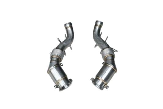 McLaren 650S / MP4-12C Catless Downpipes SS304 3.8L V8 2014+
