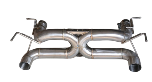 Ferrari 488 GTB / Spider Catback Exhaust (Muffler Delete) 2015-2018