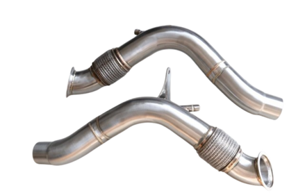 Ferrari 488 GTB / Spider Catless Downpipes 2015-2018 - Reinhart Autohaus