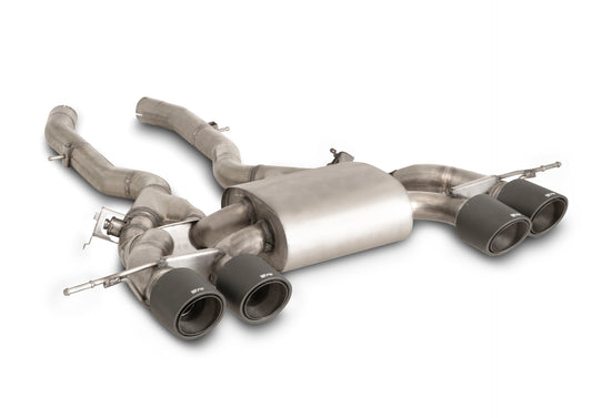 REMUS Valved RACING Titanium Sport Axle-Back Exhaust For BMW M3 & M4 Competition