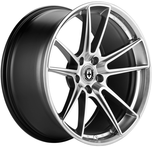HRE FlowForm FF04 Monoblok Liquid Metal and Tarmac