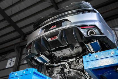 Ford mustang mk6 gt 5.0 pre facelift dual tips 2015 2017 valvetronic catback exhaust d