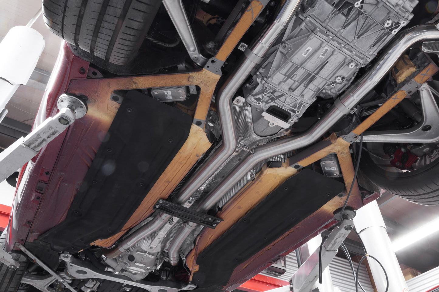 Mercedes AMG GT/S/C/R – Valved Exhaust with Mid-Pipes (incl. Cat Delete/OEM Cat Adapters) (CES3) – Set1/2