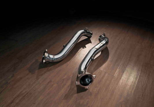 Mclaren 720S Non Valve Version 2017 2023 Sport 200 Cell Downpipe Heat Protector For Downpipe