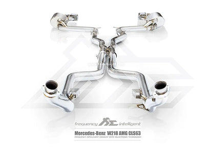 Mercedes benz c218 x218 amg cls63 5.5tt m157 2011 2017 valvetronic catback exhaust d
