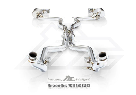 Mercedes benz c218 x218 amg cls63 5.5tt m157 2011 2017 valvetronic catback exhaust d
