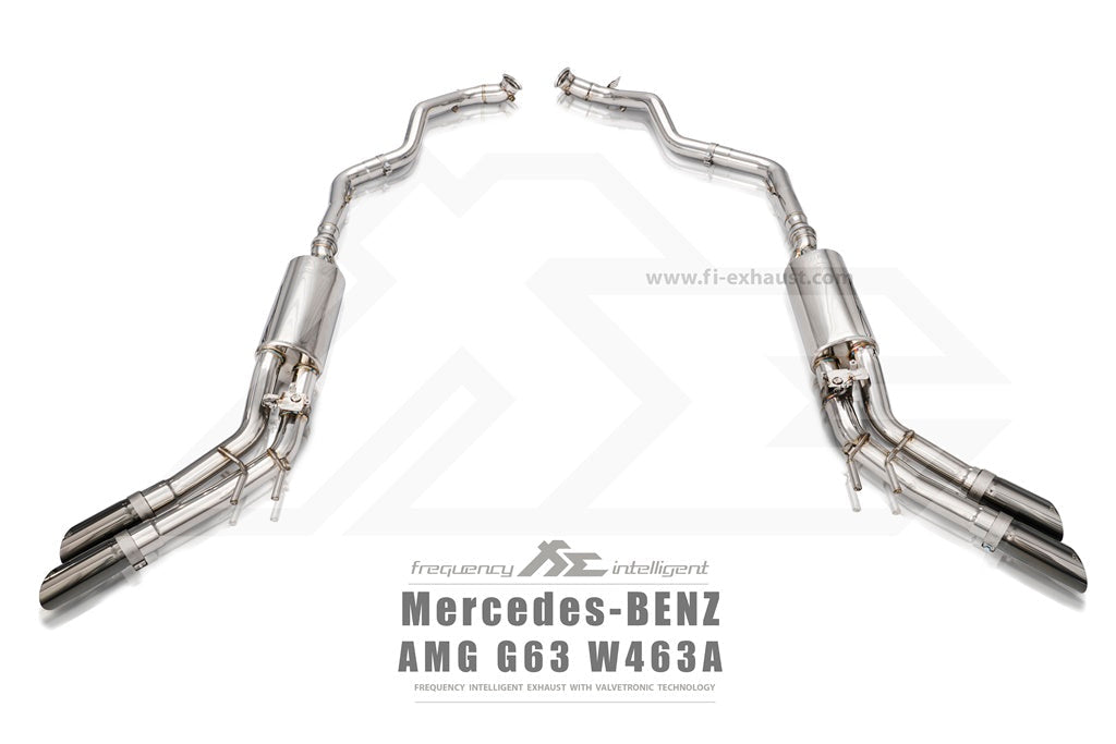 Mercedes-Benz W463A AMG G63 | 4.0TT M177 | Quad Tips | 2018+ Valvetronic Muffler Exhaust