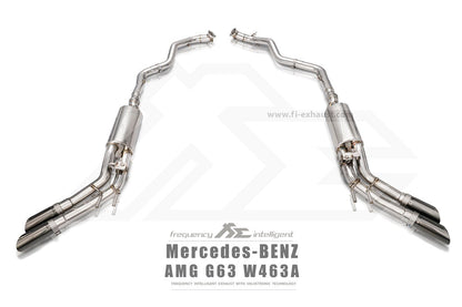 Mercedes-Benz W463A AMG G63 | 4.0TT M177 | Quad Tips | 2018+ Valvetronic Muffler Exhaust