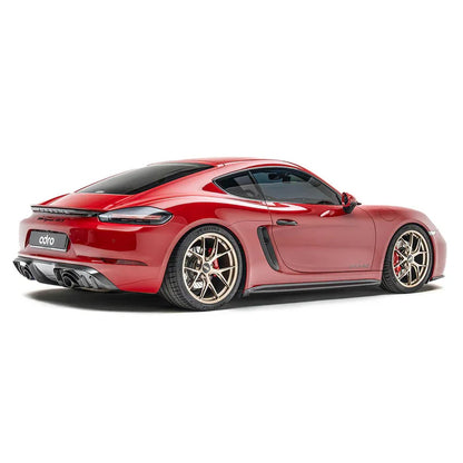 Porsche 718 Pre-Preg Carbon Fibre Side Skirts by ADRO