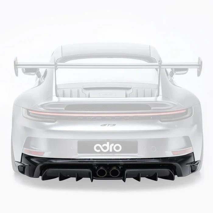 Porsche 992.1 GT3 Pre-Preg Carbon Fibre Rear Apron Panel by Adro