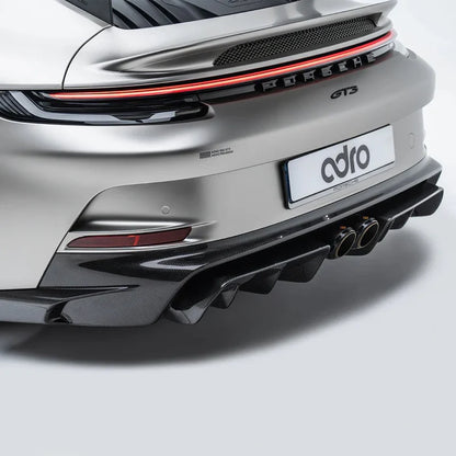 Porsche 992.1 GT3 Pre-Preg Carbon Fibre Rear Diffuser by Adro