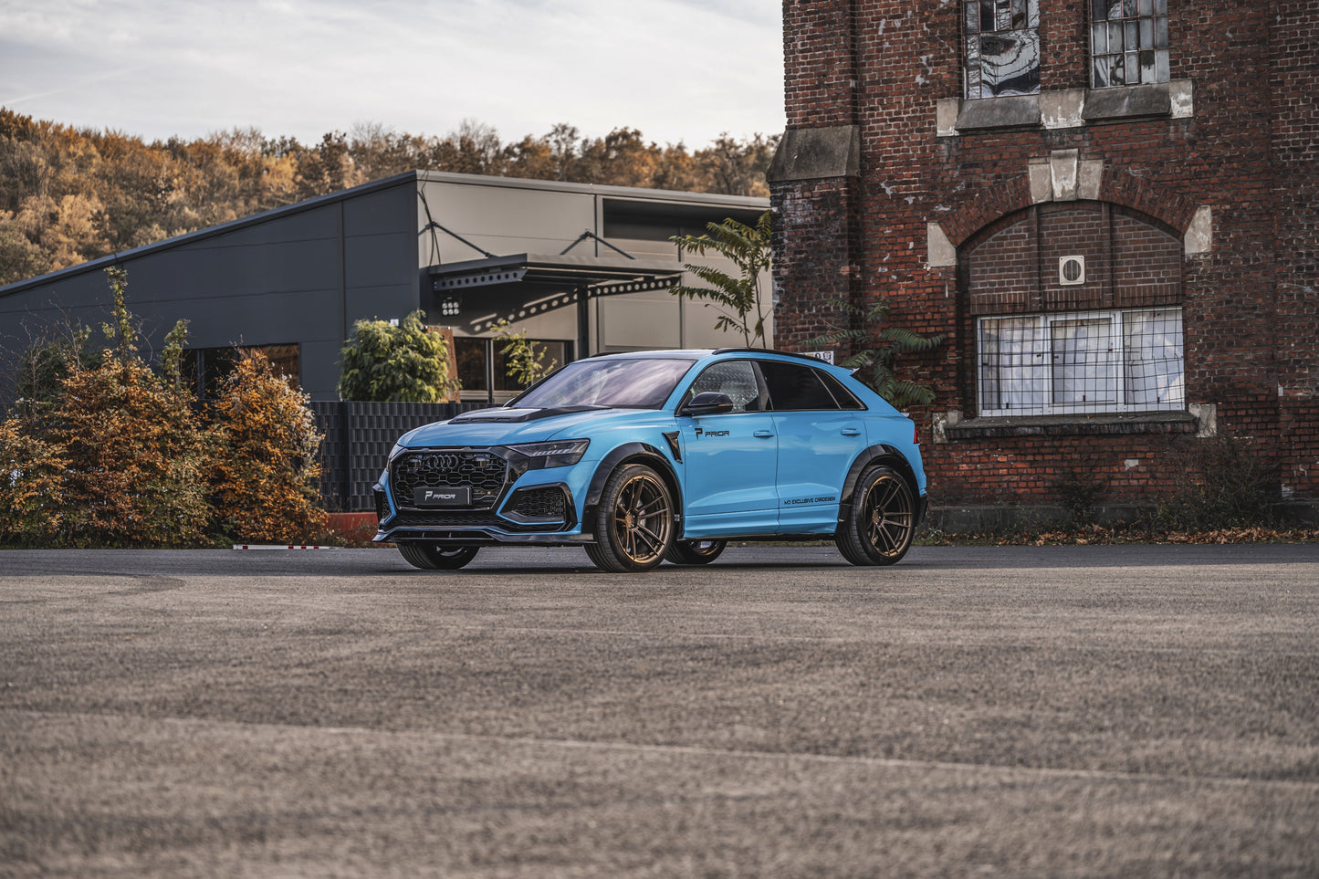 PD-RS800 Front Frames for Front Air Intakes for Audi RS Q8