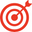 Red and white circular target symbol for Porsche 991.2 GT2 RS custom ECU tuning upgrade