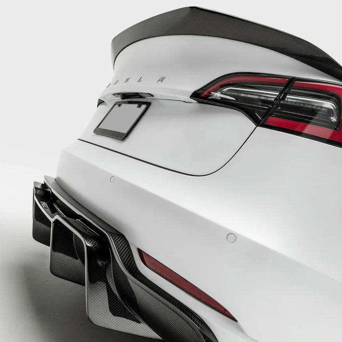 Tesla Model 3 Volta Aero Rear Diffuser by Vorsteiner