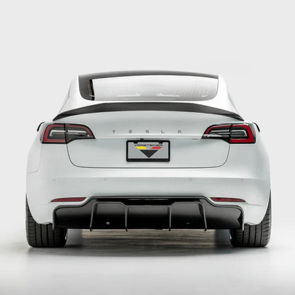Tesla Model 3 Volta Aero Rear Diffuser by Vorsteiner
