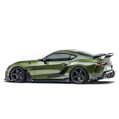 Toyota GR Supra A90 Mk5 Carbon Fibre Integrated Fender Panel Side Skirts V2 by Adro (2019+)