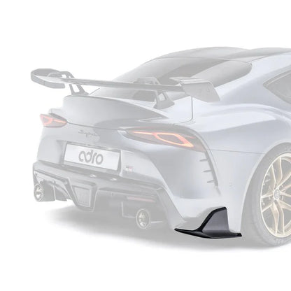 Toyota GR Supra A90 Mk5 Carbon Fibre Rear Winglets by Adro (2019+)