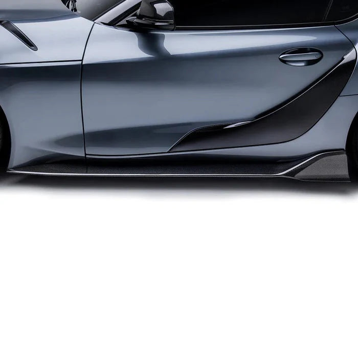 Toyota GR Supra A90 Mk5 Carbon Fibre Side Skirts by Adro (2019+)