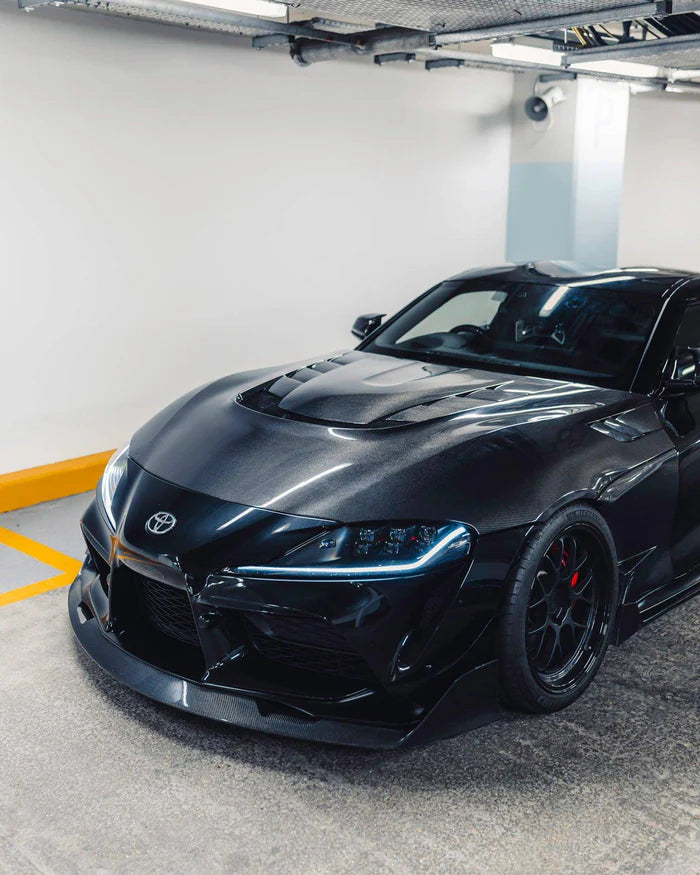 Toyota Supra Mk5 Carbon Fibre ID-23 Front Splitter (2019+)