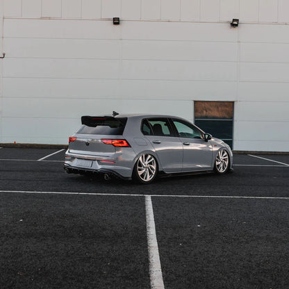 VW Golf / Golf GTI / Golf R Mk8 & Mk8.5 EVO-1 Gloss Black Side Skirts by ZAERO (2020+)