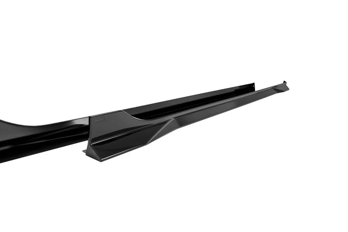 VW Golf / Golf GTI / Golf R Mk8 & Mk8.5 EVO-1 Gloss Black Side Skirts by ZAERO (2020+)