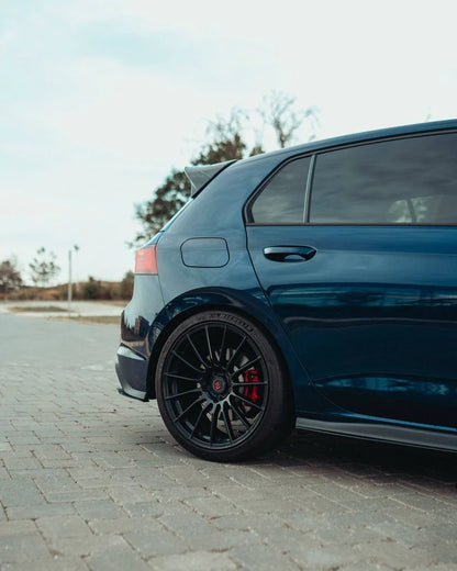 VW Golf GTI Mk8 & Mk8.5 Gloss Black Side Skirts (2019+)