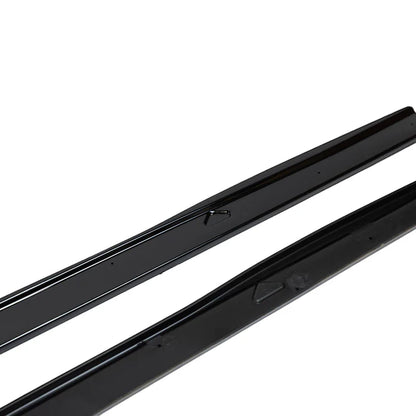 VW Golf GTI Mk8 & Mk8.5 Gloss Black Side Skirts (2019+)