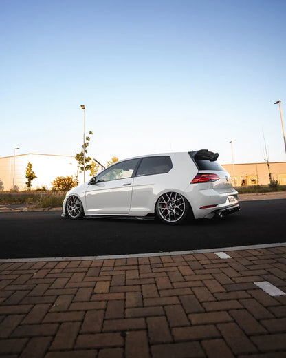 VW Golf, Golf GTI & Golf R Mk7 / Mk7.5 EVO-1 Gloss Black Side Skirts by ZAERO (2014-2020)
