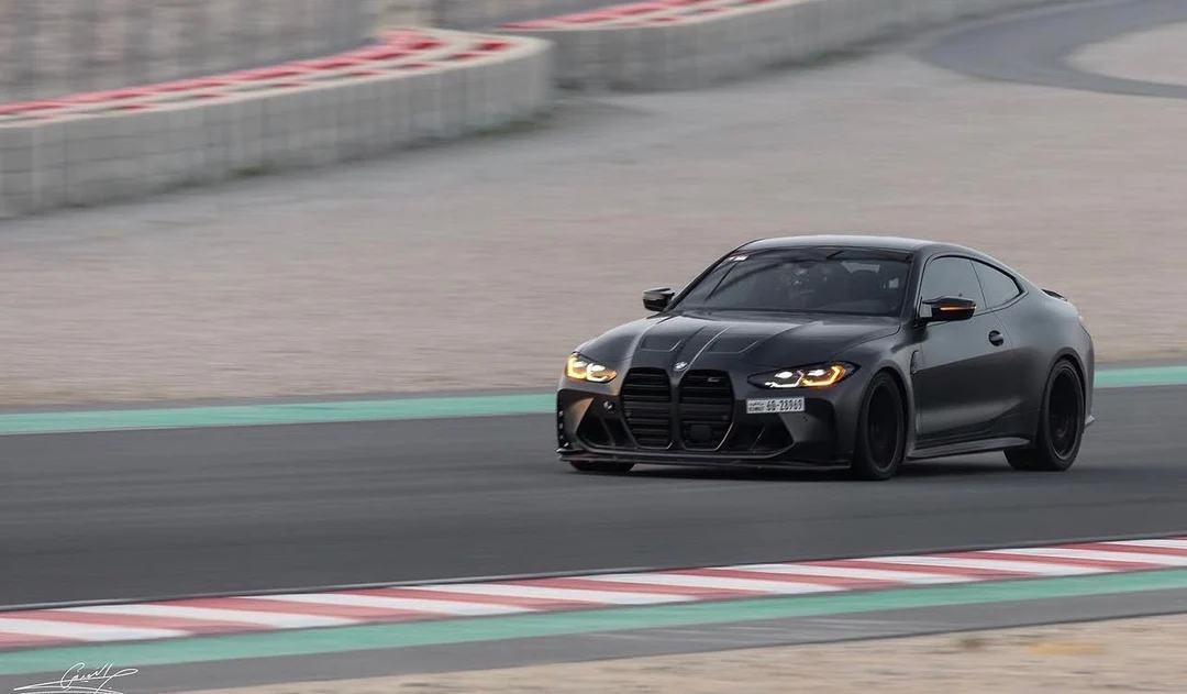 BMW M4 G82 on track at Kuwait Motor Town